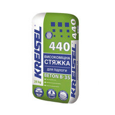 Високоміцна цементна стяжка 10-100мм В-35  Kreisel 440 (25 кг)