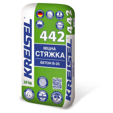 Цементна стяжка М-25 10-100мм Kreisel 442 (25 кг)