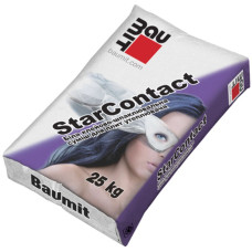 Клей-шпаклівна суміш  для приклейки і захисту МВ і ППС теплоїзол плит Baumit StarContact 25 кг