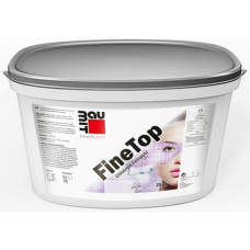 Декоративна штукатурна суміш силіконова (1.0К) фасадна база Baumit FineTop 25 кг