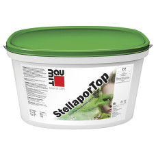 Декоративна  суміш силікон-силікатна 1.5К фасад база   Baumit StellaporTop 25 кг