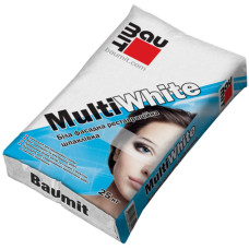 Фасадна шпаклівка для ремонту тріщин  Baumit Multi White 25 кг