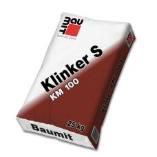 Суміш для мурування клінкерною цеглою (сірий) Baumit Klinker S 25 кг