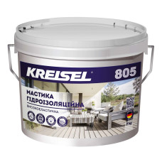 Мастика гідроізоляційна високоеластична KREISEL 805 (відро 7 кг)