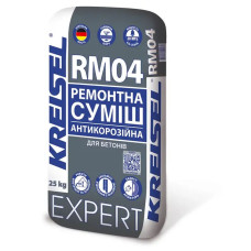 Ремонтна суміш антикорозійна для бетонів  Kreisel RМ04 (25 кг)
