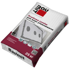 Клейова суміш для приклеювання ППС і МВ Baumit ThermoKleber 25 кг