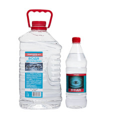 Вода дистильована 4 л.