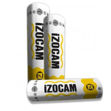Скловата IZOCAM з фольгою (50х1200х10000) 12м2