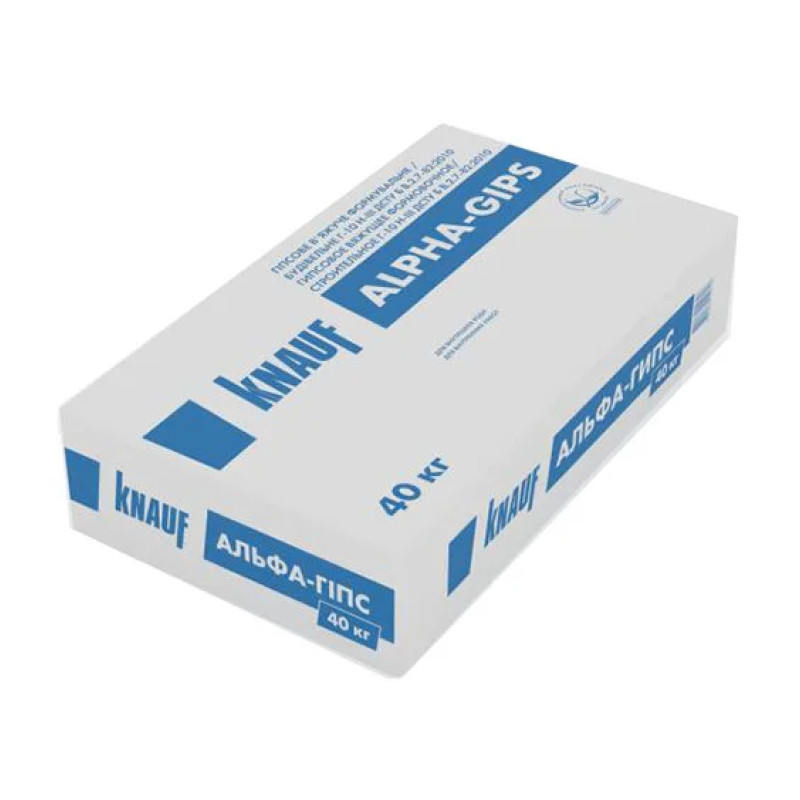 Гіпсове в'яжуче Кнауф (Knauf) ГВ Г10БIII, 40кг