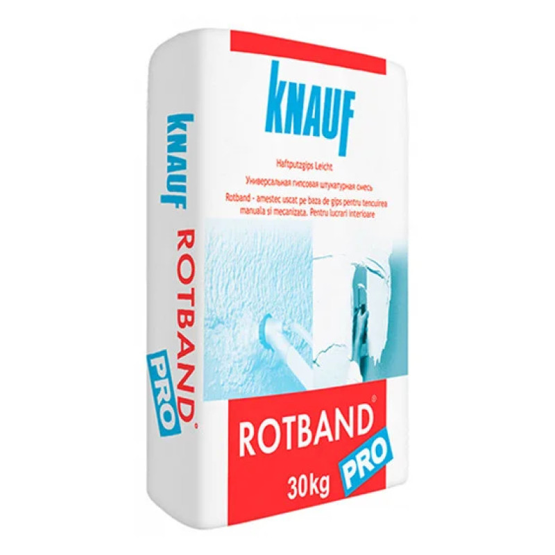 Штукатурка гіпсова Кнауф (Knauf) Rotband Pro, 30кг