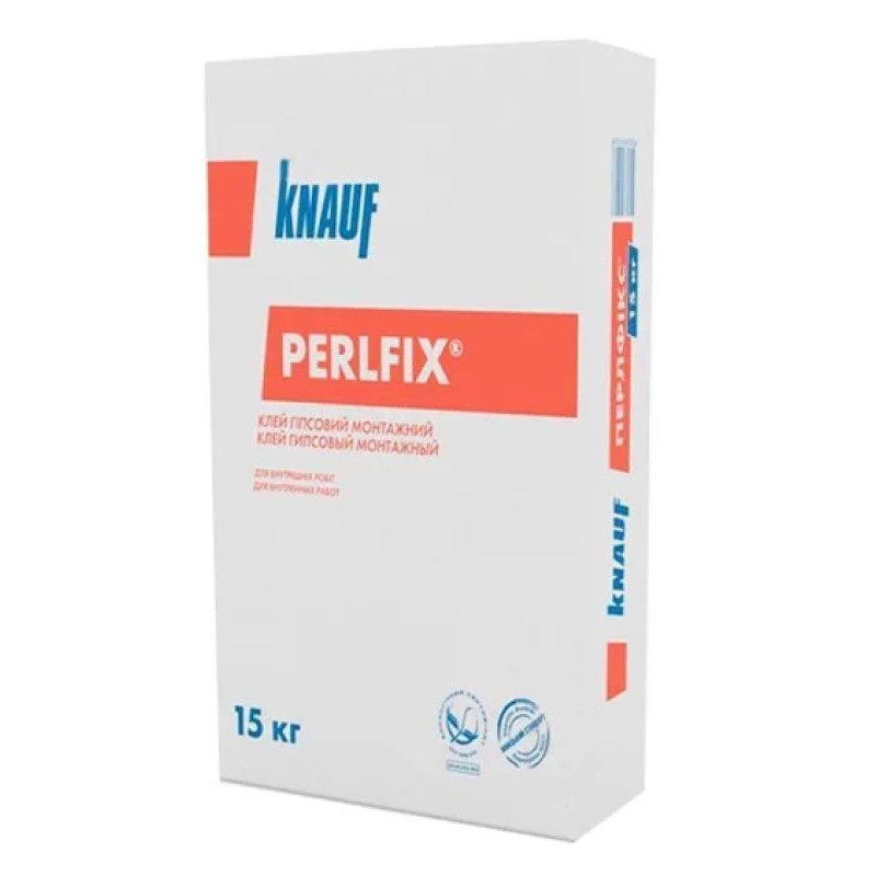 Клей для гіпсокартону Кнауф (Knauf) Перлфікс (Perlfix), 15кг