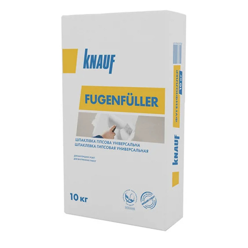 Шпаклівка гіпсова Кнауф (Knauf) Fugenfuller, 10кг