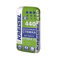 Високоміцна цементна стяжка 10-100мм В-35  Kreisel 440 (25 кг)