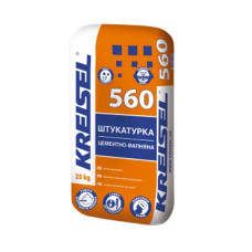 Штукатурка вапняно-цементна ручна стар для внутрішніх та зовнішніх робіт 8-25мм  KREISEL 560 (25 кг)
