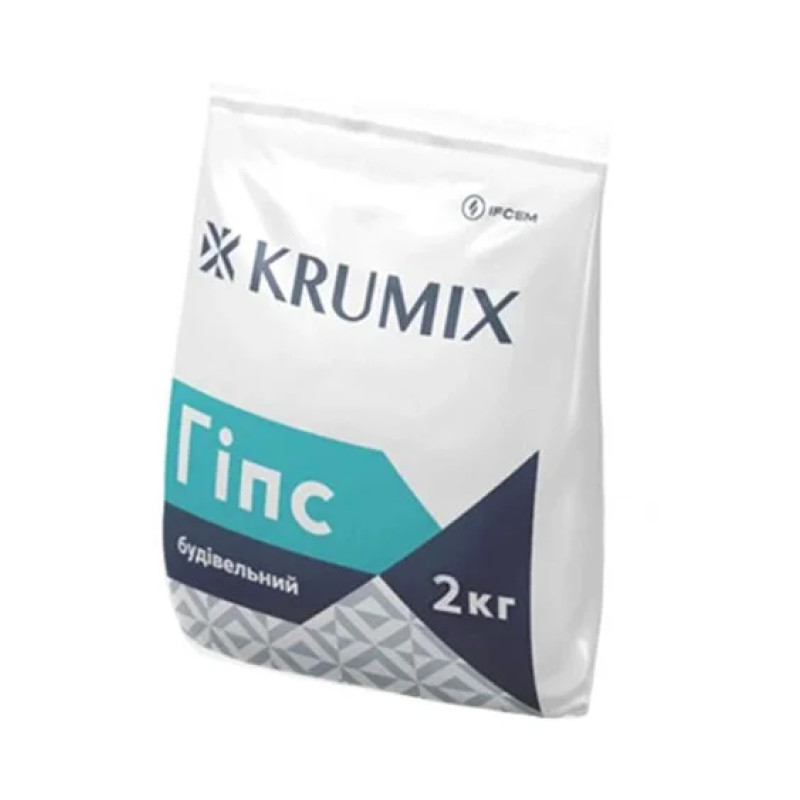 Гіпс будівельний Крумікс (Krumix) Г5, 2кг
